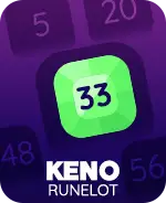 Keno game tile